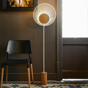 Forestier Oyster design állólámpa, fehér kép