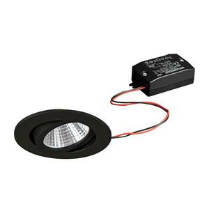 BRUMBERG LED beép. spot 38° kerek fekete 2 700K kép