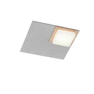 BANKAMP Quadro LED mennyezeti lámpa 8W ezüst kép