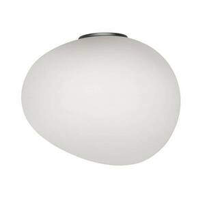 Foscarini Gregg grande semi 1 fali lámpa, grafit kép