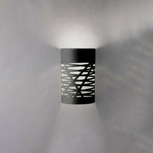 Foscarini Tress piccola fali lámpa, fekete kép