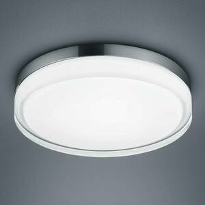 Helestra Tana LED mennyezeti lámpa, króm, Ø 33 cm kép