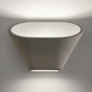 Foscarini Aplomb R7s fali lámpa betonból, szürke kép