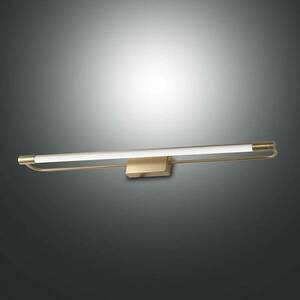 LED fali lámpa Rapallo, sárgaréz, IP44, 60 cm kép
