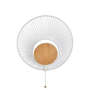 Forestier Oyster design fali lámpa, fehér kép