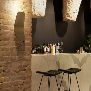 Casablanca Ashiya LED falmegvilágító, bronz kép