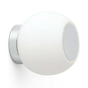 LED fali lámpa Moy króm üvegbúrával kép