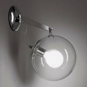 Artemide Miconos üveg fali lámpa, króm kép