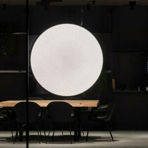 Artemide Discovery függőlámpa függőleges fekete Ø 140cm kép