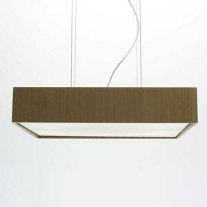 LED függőlámpa szögletes S 60x60, tölgyfa kép