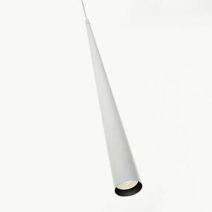 Vékony LED-es függőlámpa Micro S50, fehér kép
