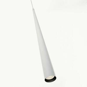 Hosszú LED-es függőlámpa Micro S75, fehér kép