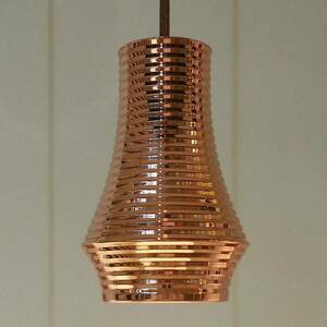 Bover Tibeta 01 - LED függő lámpa, réz kép