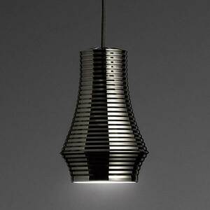 Bover Tibeta 01 - LED függő lámpa, króm-fekete kép
