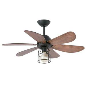Rácsos lámpa - Chicago mennyezeti ventilátor kép