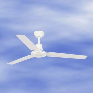 ECO INDUS egyenes fehér mennyezeti ventilátor kép