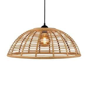 Függő lámpa Crosstown, bambusz búra vil., Ø 48 cm kép