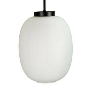 Dyberg Larsen DL39 függő Ø 25 cm opálfehér/fekete kép