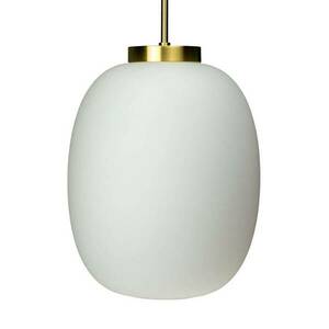 Dyberg Larsen DL39 függő Ø 25 cm opálf./sárgaréz kép