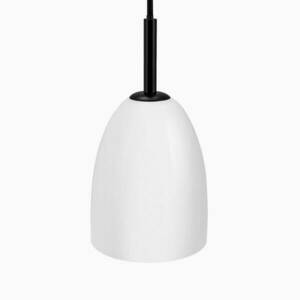 Dyberg Larsen Jazz függőlámpa opál/fekete 12 cm kép