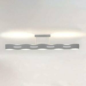 LED mennyezeti lámpa Wawe nikkel kép