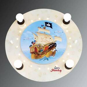 Capt'n Sharky fali lámpa LED-fényhatásokkal kép