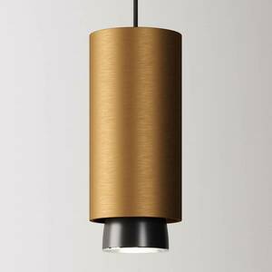 Fabbian Claque LED függő lámpa 20 cm bronz kép