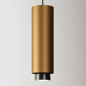 Fabbian Claque LED függő lámpa 30 cm bronz kép