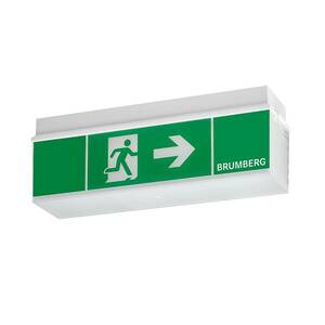 BRUMBERG Rescue One LED-es vészvilágítás, mennyezetre szerelhető kép