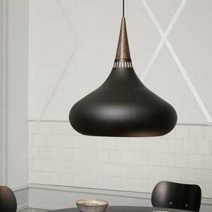FRITZ HANSEN Orient P3 inga fekete/rózsaszín Ø 50cm kép