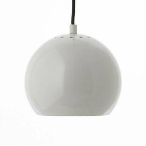 FRANDSEN függőlámpa Ball, világosszürke, fényes, Ø 18 cm kép