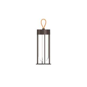 FLOS In Vitro Unplugged LED lámpa barna 3 000K kép
