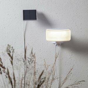 LED szolárlámpa Powerspot Sensor szögl. feh. 350lm kép