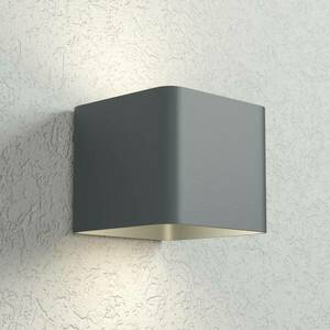 LED külső fali lámpa Dodd, szögletes, antracit kép