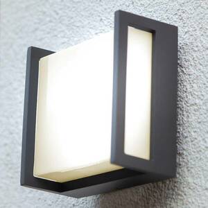 LED kültéri fali lámpa Qubo, 14cm x 14cm kép