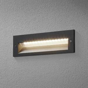 BEGA 33054 LED falba fali 3000K grafit 26 cm kép