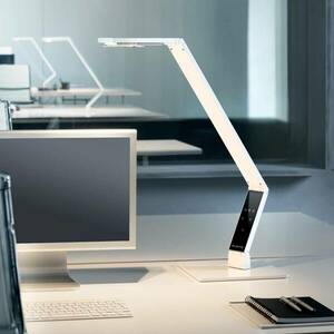 Luctra Table Linear LED asztali lámpa láb fehér kép