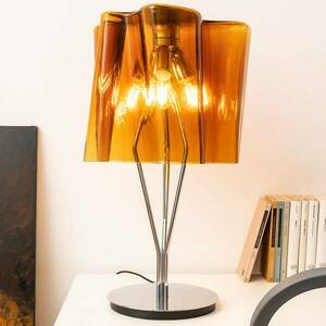 Artemide Logico asztali lámpa 64 cm dohány/króm kép