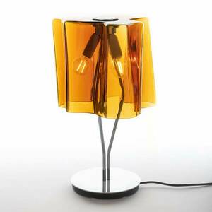 Artemide Logico asztali lámpa 44 cm dohány/króm kép