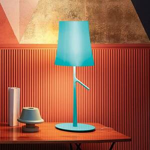 Foscarini Birdie LED piccola lámpa akvamarin kép