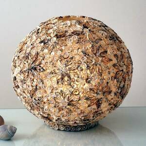 Dekoratív asztali lámpa MUSCHELBALL, 40 cm kép