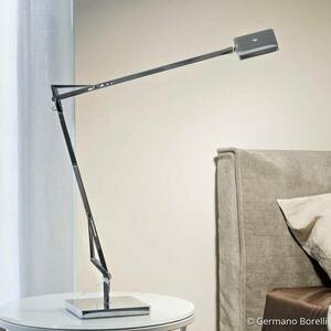FLOS Kelvin Edge - LED íróasztal lámpa antracit kép