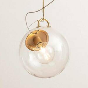 Artemide Miconos üveg függő lámpa sárgaréz kép
