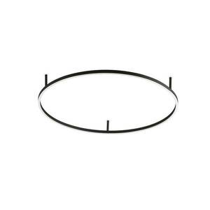 Ideal Lux LED mennyezeti lámpa Oracle Slim fekete 3, 000K 90 cm kép