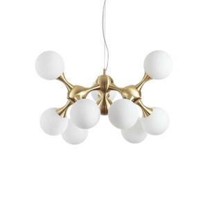 Ideal Lux Nodi függőlámpa 9-light sárgaréz/fehér kép