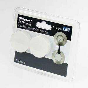 Diffúzor rögzítés Attach Plus süllyesztett lámpatestekhez, 6 darabos kép