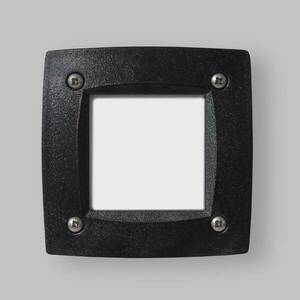 LED beépíthető lámpa Leti 100 Square fekete 3W CCT kép