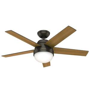 Hunter Stile ventilátor világítással dió/dió kép