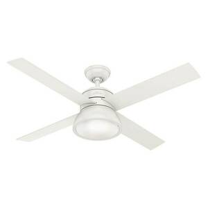 Hunter Loki mennyezeti ventilátor feh.tölgy/fehér kép