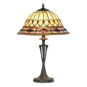 lámpa Kassandra Tiffany stílusban, magassága 59 cm kép